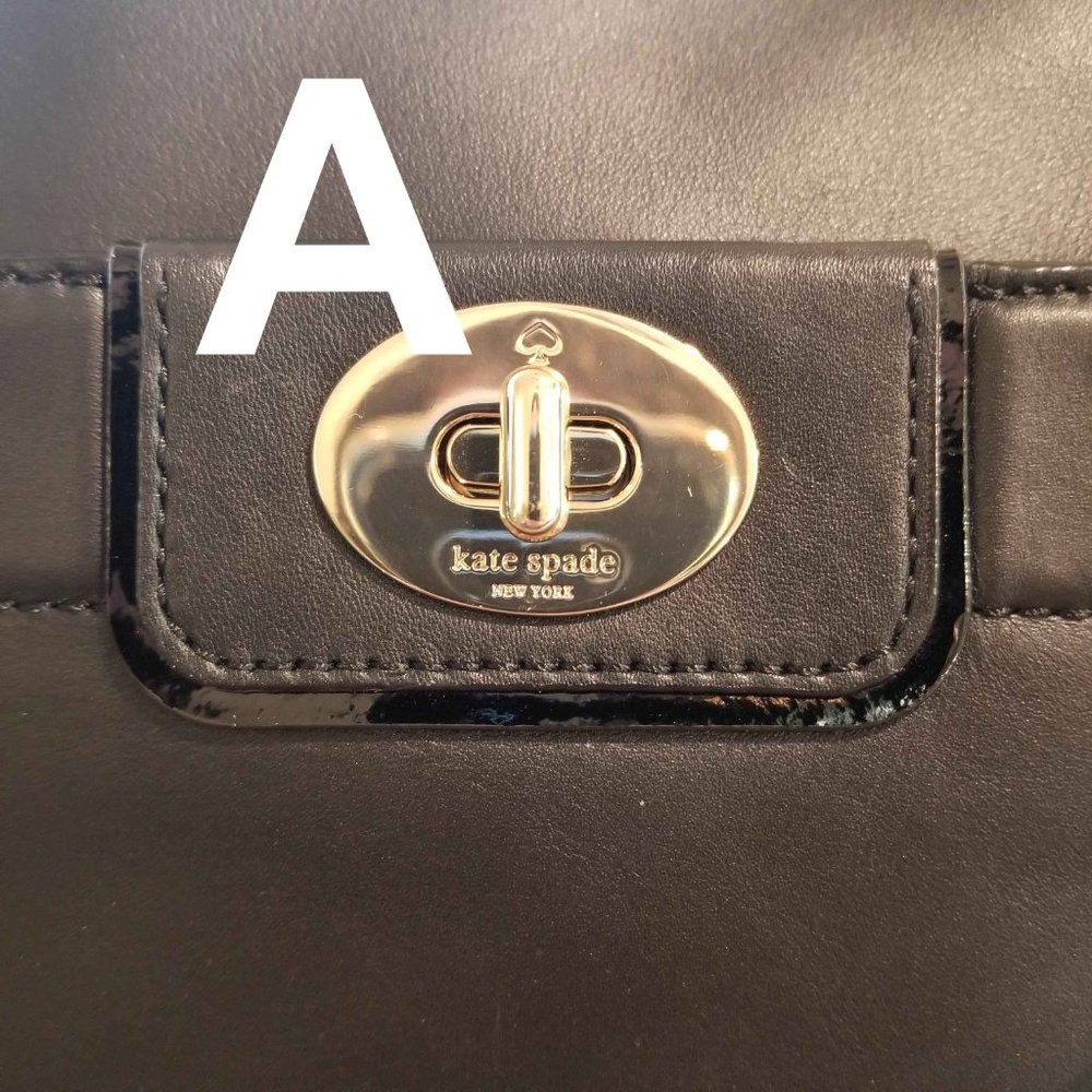 Kate Spade Leather Covered Tote / Purse - Picture 14 of 16